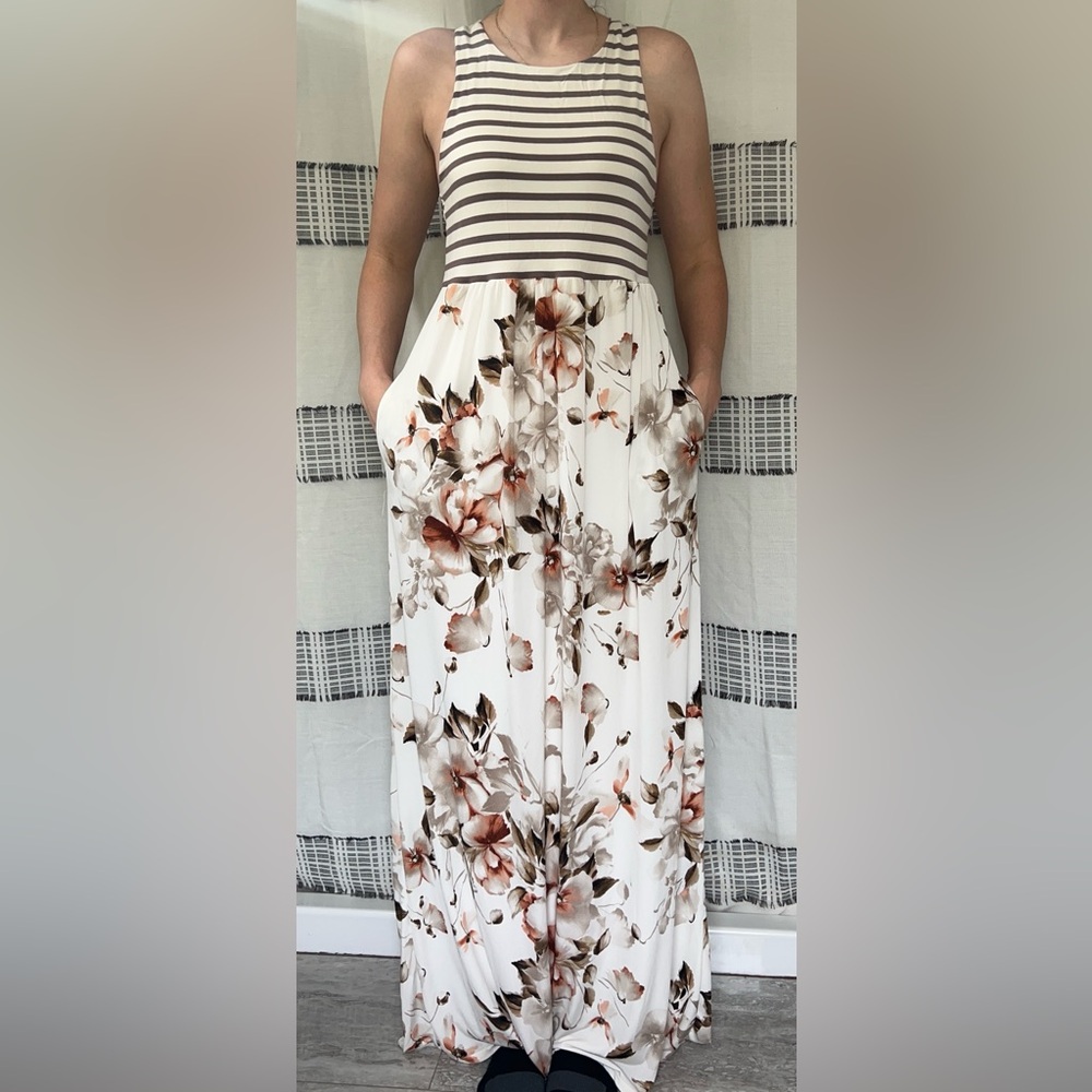 Magnolia Boutique Floral Maxi Dress